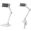 Крепление для планшета (смартфона) Tablet Clamp, белый матовый - 5