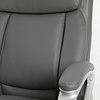 Кресло для руководителя BRABIX PREMIUM "Level EX-527", экокожа, серый, пластик  - 8