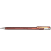 Набор ручек гелевых "Pentel Dual Metallic", 4 шт, ассорти - 5