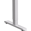 Стол с электроприводом WellDesk Basic 1300x675х18 белый/дуб санта-фе винтаж (9191460+9178196) - 5