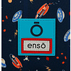 Рюкзак школьный Enso "Outer space" S, синий, черный - 6