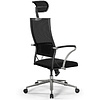 Кресло компьютерное ErgoLife Sit Air-180 B2-290K, ткань, сетка, черный - 2