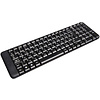 Клавиатура + мышь Logitech "MK220", беспроводная, черный - 3