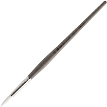 Кисть "Escoda Perla 1430", синтетика белая, круглая, №2/0