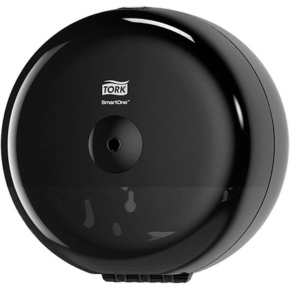 Диспенсер TORK SmartOne, для туалетной бумаги в мини рулонах, пластиковый, черный, T9
