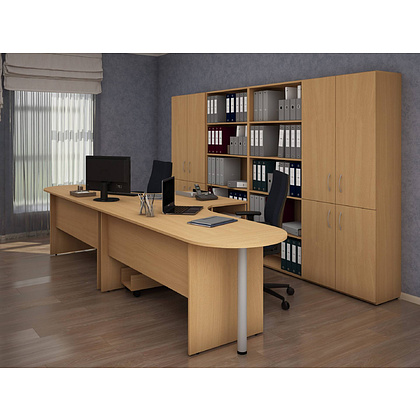 Коллекция Столица стойка прямая С-056, 1500х700х1150 мм, бук - 11