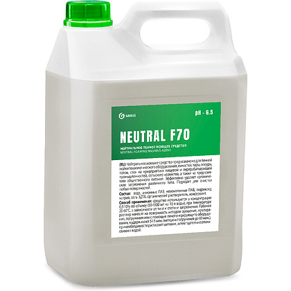 Средство моющее нейтральное пенное "Neutral F70", 5 л