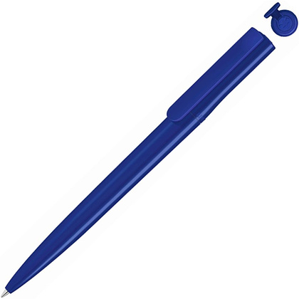 Ручка шариковая автоматическая "Pet Pen Recycled", 1.0 мм, темно-синий, стерж. синий