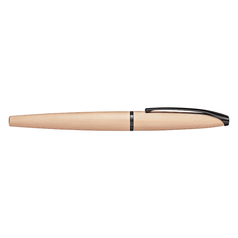 Ручка перьевая F "ATX Brushed Rose Gold PVD", розовое золото - 3
