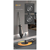 Отвертка Deli HS EHT1055, PH2х180 мм, Soft Touch, черный - 2