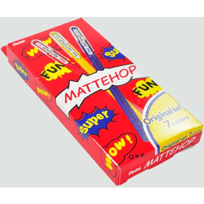 Набор ручек гелевых Mattehop "Original Set", 0.5 мм, ассорти, 7 шт - 5