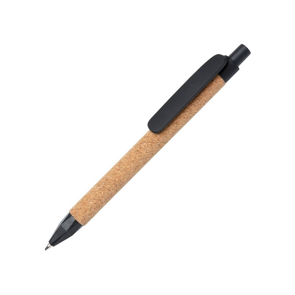 Ручка шариковая автоматическая "Write", 1.0 мм, коричневый, черный, стерж. синий