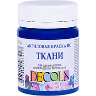 Краска акриловая по ткани 