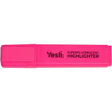 Маркер текстовый "Yesli:", розовый