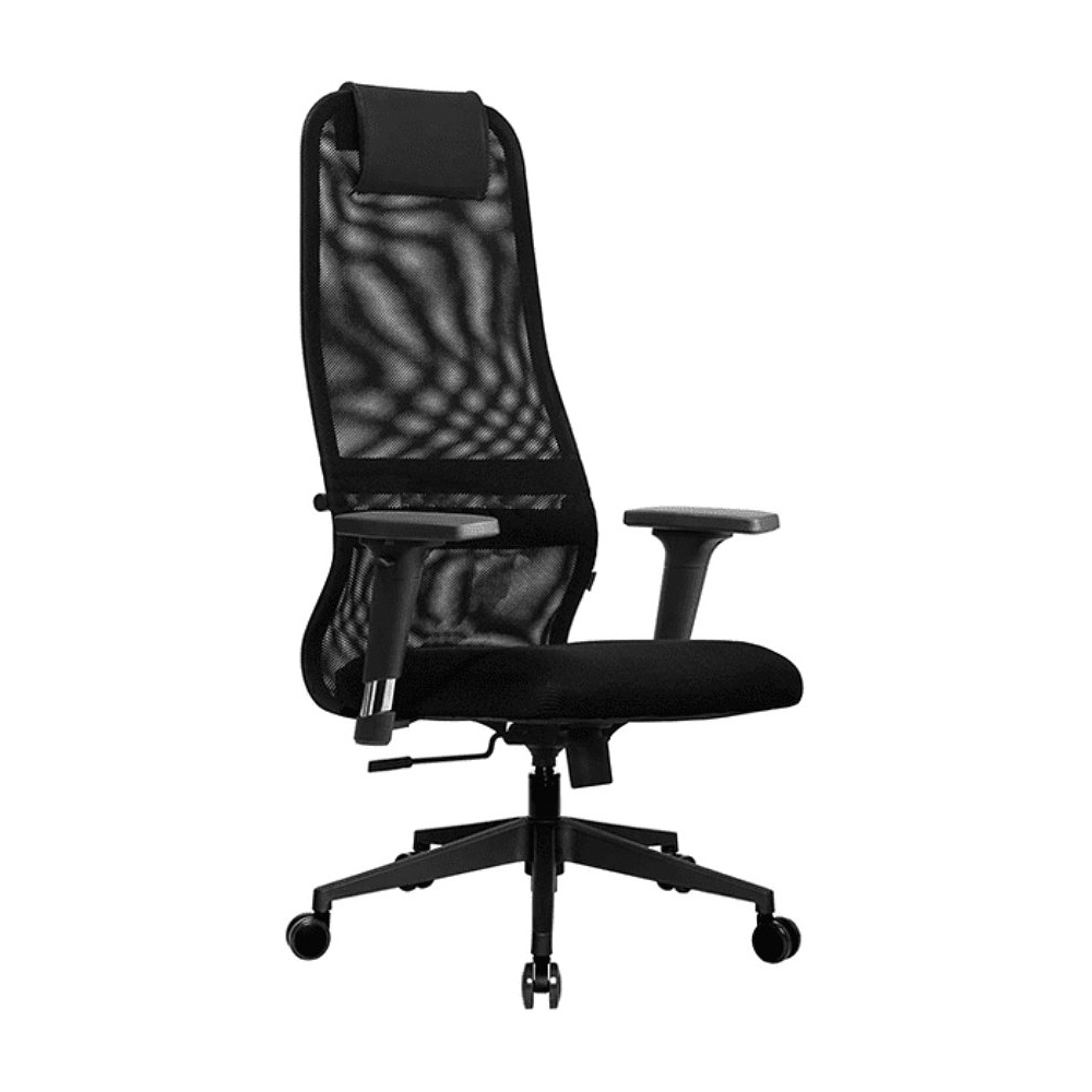 Кресло компьютерное ErgoLife Sit 8 B1-8D, сетчатая ткань, черный