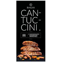 Печенье "Bongenie. Cantuccini" с миндалем и апельсиновыми корочками, 180 г