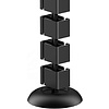 Органайзер кольцевой Ergo Cabel R BLACK, черный - 4