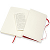 Блокнот "Classic Soft Large", А5, 96 листов, клетка, красный - 5