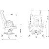 Кресло руководителя Бюрократ "T-9924WALNUT", кожа, металл, дерево, черный - 7