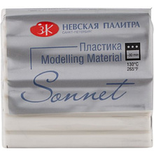 Пластика "Сонет", 56 гр., белый