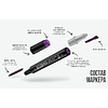 Маркер перманентный двусторонний "Sketchmarker Brush", V55 фиолетовый лед - 7