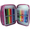 Пенал Maped "Girly", 2 отделения, с наполнением - 3