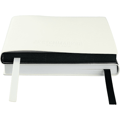 Скетчбук "Sketchmarker Black&White", 12x12 см, 120 листов, черный, белый - 3