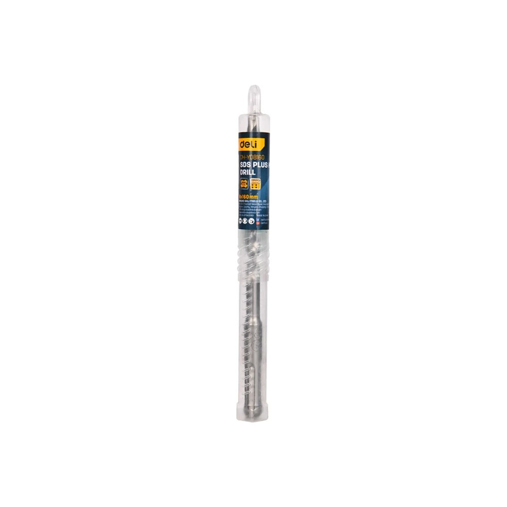 Бур по бетону Deli YS EDH-Y08160, 8x160 мм, SDS-PLUS - 7