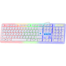 Клавиатура Defender "White Rainbow GK-172 RU"