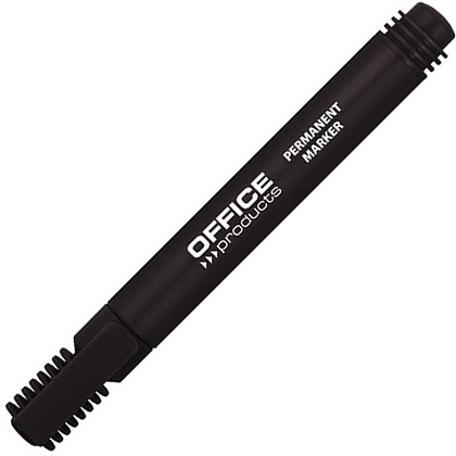 Маркер перманентный "Office Products", черный