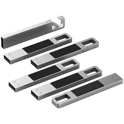 USB Flash накопитель 2.0 16 Gb ZC-010, металл, красный - 3