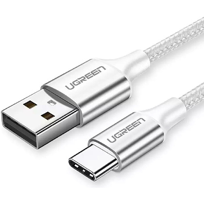 Кабель Ugreen "US288-60131", 1 м, белый
