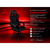 Игровое компьютерное кресло Бюрократ Zombie Predator Neo Black, ткань, черный - 9