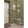 Обувница ALLERD 2 RION, белый муар, 830х320х450, бетон - 3