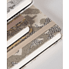 Блокнот "Shabby silver texture", А5, 96 листов, линейка, серебряный - 5
