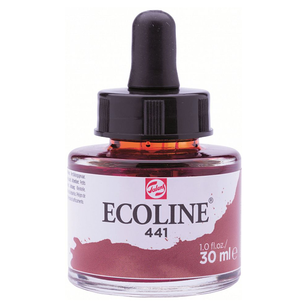 Жидкая акварель "ECOLINE", 441 красное дерево, 30 мл