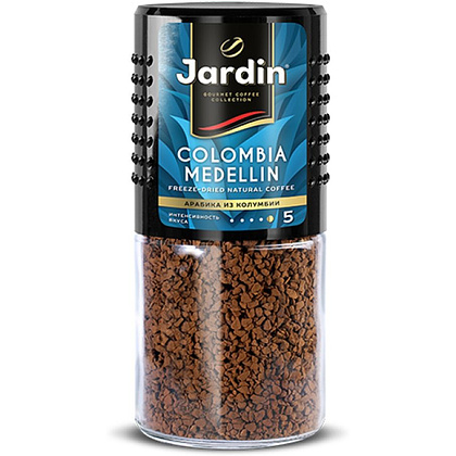 Кофе "Jardin" Colombia Medellin, растворимый, 95 г