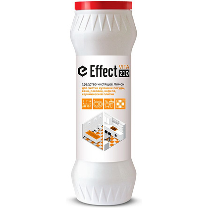 Порошок чистящий Effect Вита 210 лимонный всплеск, 400 г