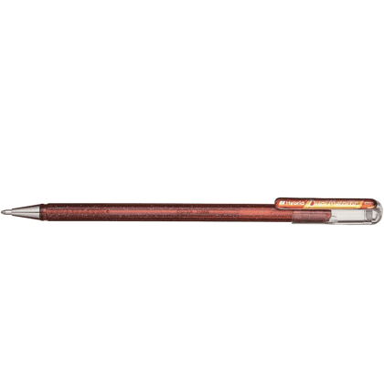 Набор ручек гелевых "Pentel Dual Metallic", 4 шт, ассорти - 5
