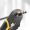 Клещи с фиксатором Deli YS DL109010H, 205 мм., желтый, черный - 2