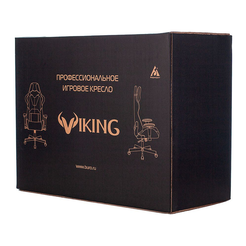 Кресло игровое Бюрократ VIKING "KNIGHT LT28 FABRIC", ткань, металл, серо-голубой  - 10
