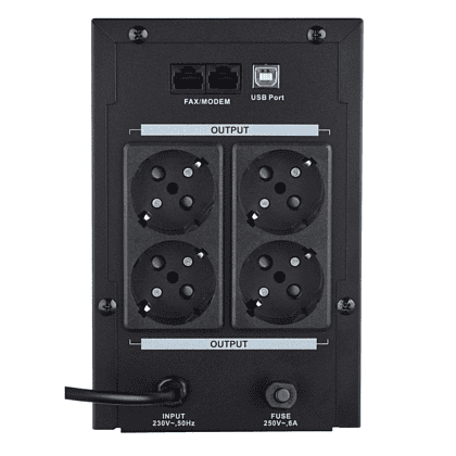 ИБП Kiper Power C1200 USB (1200VA/720W) - 4
