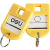 Брелок для ключей Deli "9330", 24 шт, ассорти - 4