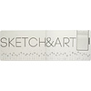 Скетчбук "Sketch&Art. Horizont", 25x17.9 см, 200 г/м2, 48 листов, серый - 5