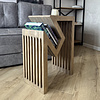 Стол прикроватный Karlinwood CORNER M 500*315*650 мм, фанера натуральная - 2