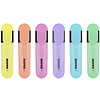 Набор маркеров текстовых "Bright Liner Pastel", 6 шт, ассорти - 2