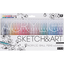 Набор ручек акриловых "Sketch&Art"