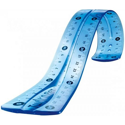 Линейка Maped "Twist n Flex", 15 см, ассорти - 5