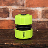 Муфта соединительная для шлангов Deli GS EDL8794, 1/2", двухкомпонентная, черный, зеленый - 7