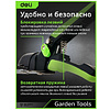 Ножницы газонные поворотные Deli GS EDL580351, пружина, тефлон, 340 мм., черный, зеленый - 8